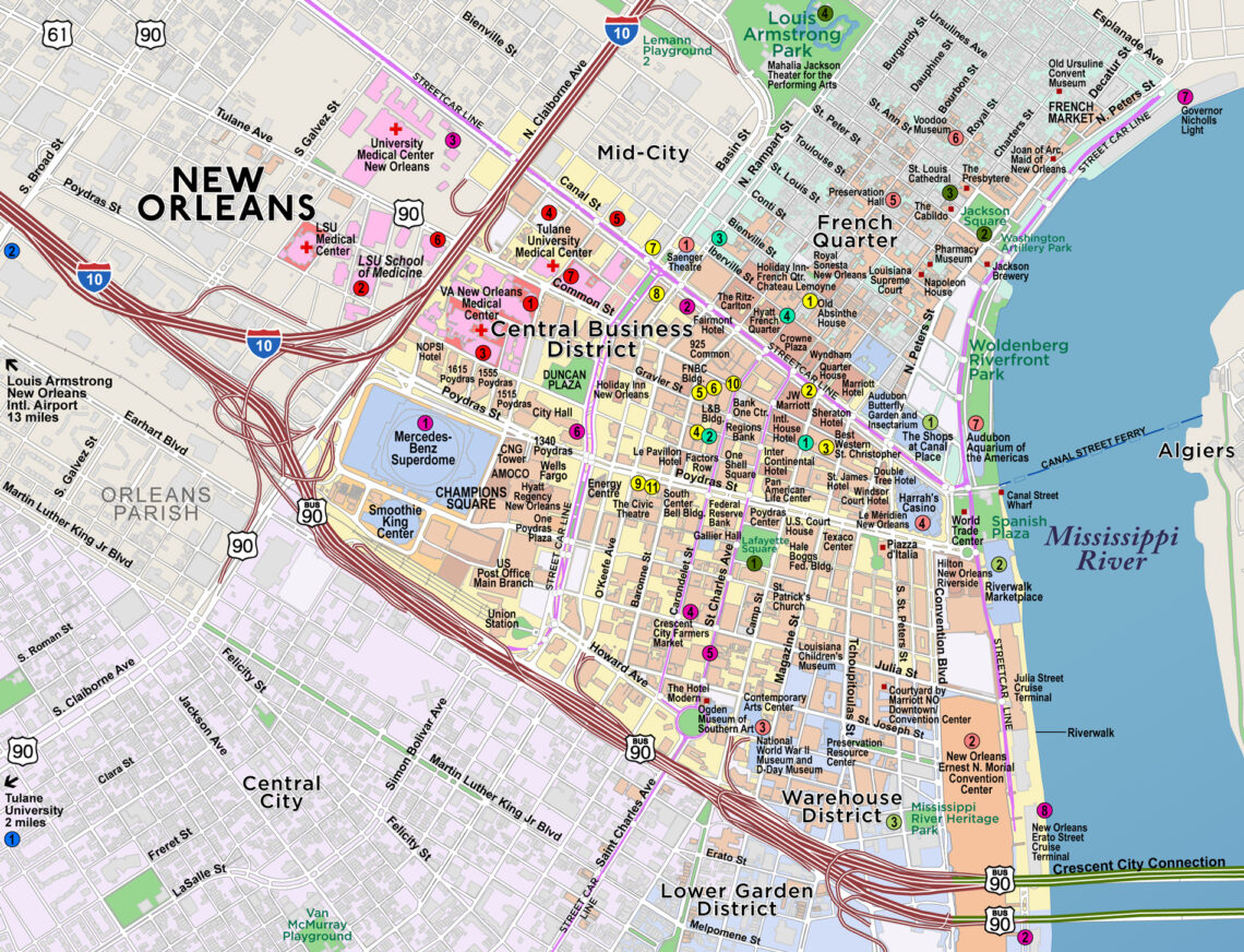 Custom Mapping & GIS Services in New Orleans - Red Paw Technologies