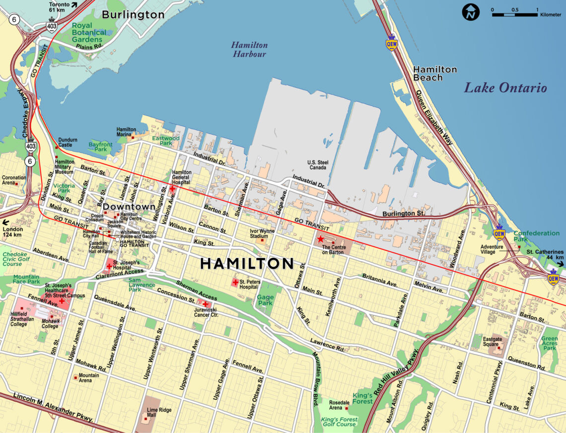 Custom GIS Mapping - Hamilton, Ontario - Red Paw Technologies