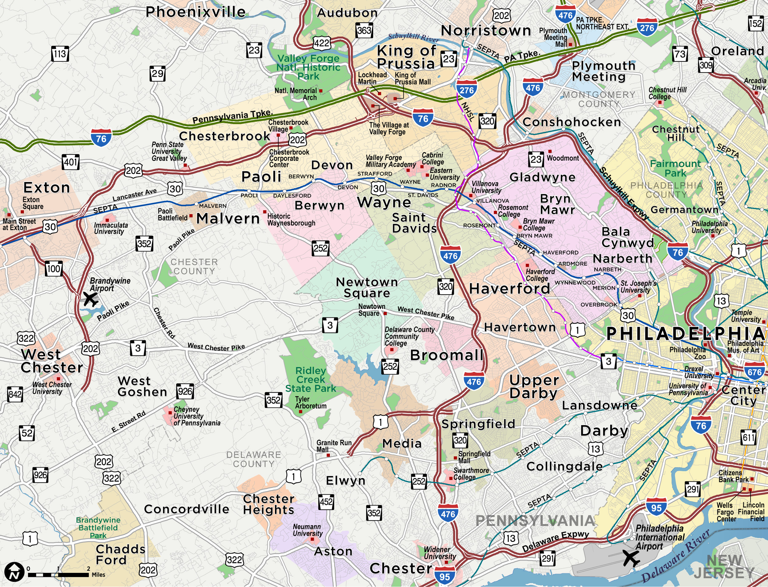 Custom Mapping Firm - Philadelphia, PA - Red Paw Technologies