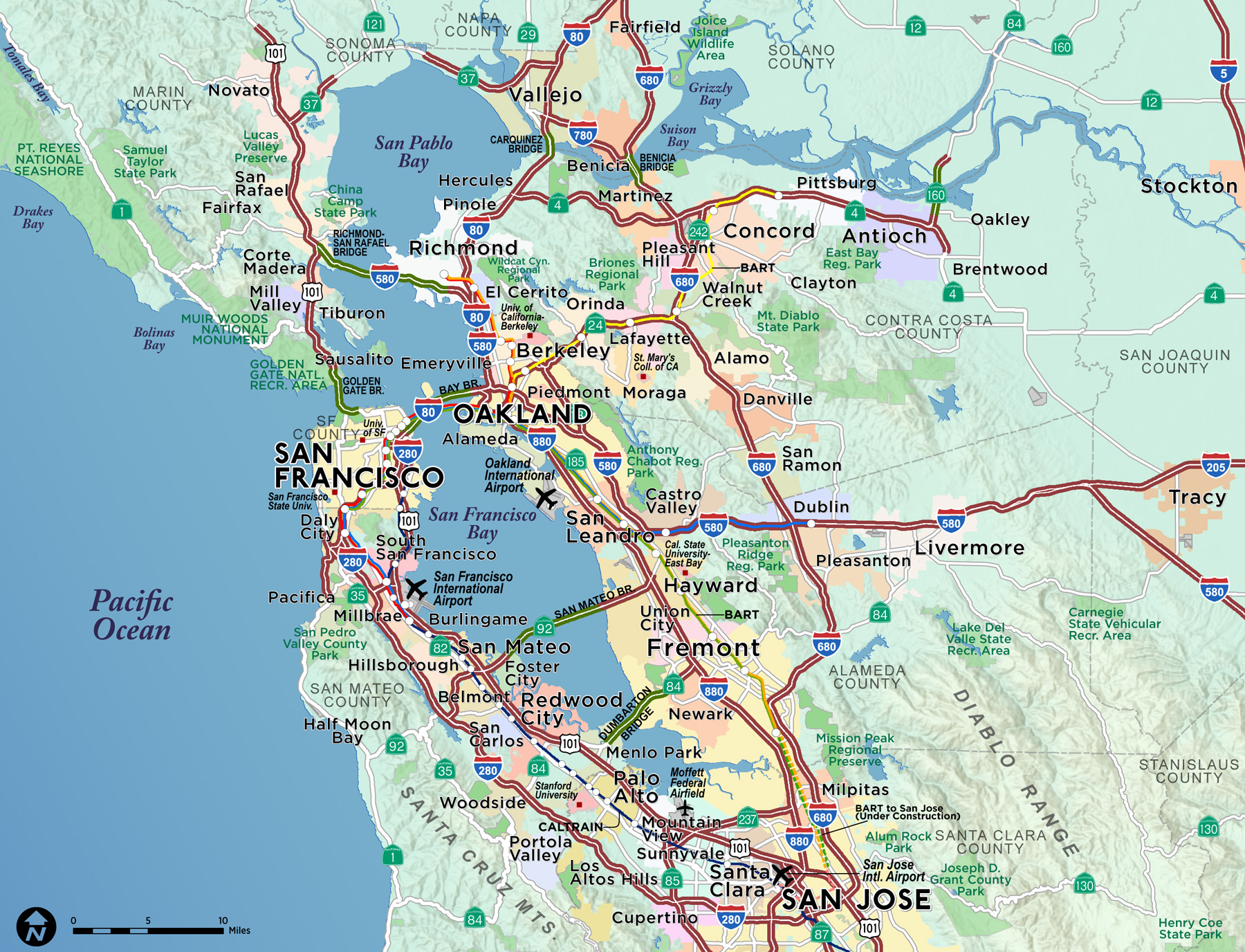 map california bay        <h3 class=