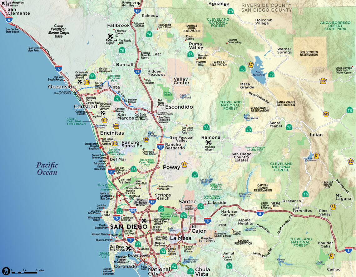 Custom Mapping & GIS Services in Greater San Diego, CA Area